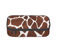 YounPrenG Estuche para lápices, Estuche para lápices Impreso de Gran Capacidad, Estuche para lápices, Estuche para lápices para Oficina y Escuela.Textura Animal con Estampado de Piel de Jirafa