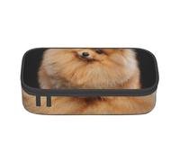 YounPrenG Estuche para lápices, Estuche para lápices Impreso de Gran Capacidad, Estuche para lápices, Estuche para lápices para Oficina y Escuela.Perro Pomerania Cachorro Lindo
