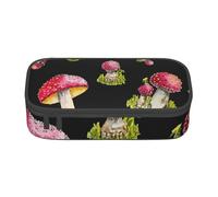 YounPrenG Estuche para lápices, Estuche para lápices Impreso de Gran Capacidad, Estuche para lápices, Estuche para lápices para Oficina y Escuela.Patrón de agárico de Mosca roja