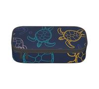YounPrenG Estuche para lápices, Estuche para lápices Impreso de Gran Capacidad, Estuche para lápices, Estuche para lápices para Oficina y Escuela.Textura de caparazón de Tortuga