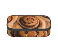 YounPrenG Estuche para lápices, Estuche para lápices Impreso de Gran Capacidad, Estuche para lápices, Estuche para lápices para Oficina y Escuela.Delicioso patrón de Pan de Rollos de Canela