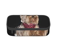 YounPrenG Estuche para lápices, Estuche para lápices Impreso de Gran Capacidad, Estuche para lápices, Estuche para lápices para Oficina y Escuela.Yorkshire Terrier Taza De Té Perro Bebé