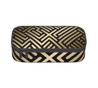 YounPrenG Estuche para lápices, Estuche para lápices Impreso de Gran Capacidad, Estuche para lápices, Estuche para lápices para Oficina y Escuela.Patrón de Rayas geométricas sin Costuras