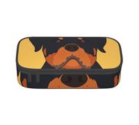YounPrenG Estuche para lápices, Estuche para lápices Impreso de Gran Capacidad, Estuche para lápices, Estuche para lápices para Oficina y Escuela.Perro Rottweiler
