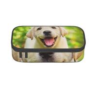 YounPrenG Estuche para lápices, Estuche para lápices Impreso de Gran Capacidad, Estuche para lápices, Estuche para lápices para Oficina y Escuela.Perro Labrador Retriever Cachorro