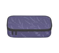 YounPrenG Estuche para lápices, Estuche para lápices Impreso de Gran Capacidad, Estuche para lápices, Estuche para lápices para Oficina y Escuela.Patrón de Lavanda