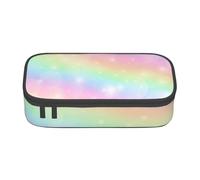 YounPrenG Estuche para lápices, Estuche para lápices Impreso de Gran Capacidad, Estuche para lápices, Estuche para lápices para Oficina y Escuela.Patrón de Colores del Arco Iris
