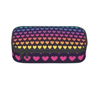 YounPrenG Estuche para lápices, Estuche para lápices Impreso de Gran Capacidad, Estuche para lápices, Estuche para lápices para Oficina y Escuela.Patrón sin Costuras Degradado Arco Iris