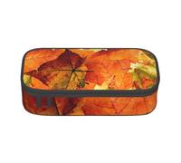 YounPrenG Estuche para lápices, Estuche para lápices Impreso de Gran Capacidad, Estuche para lápices, Estuche para lápices para Oficina y Escuela.Hermosas Hojas de otoño