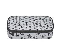 YounPrenG Estuche para lápices, Estuche para lápices Impreso de Gran Capacidad, Estuche para lápices, Estuche para lápices para Oficina y Escuela.Impresión de Patas Negras sobre Gris