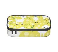 YounPrenG Estuche para lápices, Estuche para lápices Impreso de Gran Capacidad, Estuche para lápices, Estuche para lápices para Oficina y Escuela.Flor de Cabritos