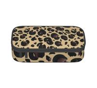 YounPrenG Estuche para lápices, Estuche para lápices Impreso de Gran Capacidad, Estuche para lápices, Estuche para lápices para Oficina y Escuela.Leopardo Acuarela
