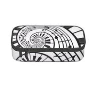 YounPrenG Estuche para lápices, Estuche para lápices Impreso de Gran Capacidad, Estuche para lápices, Estuche para lápices para Oficina y Escuela.Teclas de Piano abstractas en Acuarela