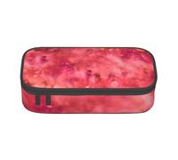 YounPrenG Estuche para lápices, Estuche para lápices Impreso de Gran Capacidad, Estuche para lápices, Estuche para lápices para Oficina y Escuela.Tinte Anudado Hielo Rojo