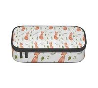 YounPrenG Estuche para lápices, Estuche para lápices Impreso de Gran Capacidad, Estuche para lápices, Estuche para lápices para Oficina y Escuela.Zorro Lindo Kawaii
