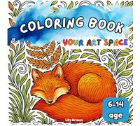 Your Art Space: Autumn Magic Coloring Book For Kids: A cozy art space for creativity, color, and the magic of autumn days.