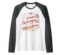 Your Cooking Is Delicious Chef Compliment Kitchen - Camiseta Manga Raglan