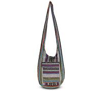 Your Cozy Crossbody Bolso Boho Bolso de Algodón Hecho a Mano para Unisex, Tribe_11, Einheitsgröße