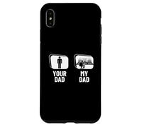 Your Dad My Dad Daughter Ingeniero de audio Productor musical divertido Carcasa para iPhone XS Max