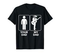 Your Dad My Dad - Funny Guitarist Bass Dad Meme tee Camiseta