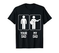 Your Dad My Dad - Funny Guitarist Bass Dad Meme tee Camiseta