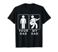 Your Dad My Dad - Funny Guitarist Bass Dad Meme tee Camiseta