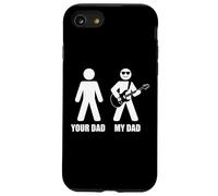 Your Dad My Dad Guitarrista Divertido Música Papá Diseño Humor Carcasa para iPhone SE (2020) / 7/8