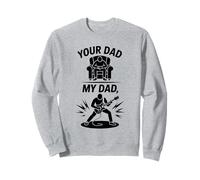 Your Dad My Dad Guitarrista Guitarrista Funny Men Father Sudadera