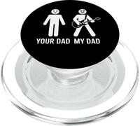 Your Dad My Dad Guitarrista Música Divertida Comparación de papá PopSockets PopGrip para MagSafe