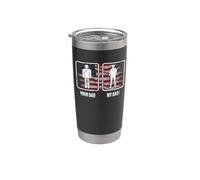 Your Dad My Dad Veteran American Patriotic Veterans Day Vaso térmico de acero inoxidable de doble pared