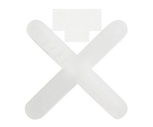 Your Day Mate Cruces de baldosas, 3 mm de espesor, 1000 unidades, blancas de plástico, espaciadores de baldosas para lechadas, espaciadores de juntas en forma de cruz