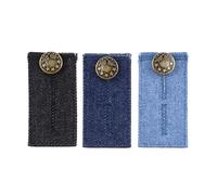 Your Day Mate Extensor de Cintura para Jeans, Pantalones, Vestidos y Faldas, Juego de 3, Alargador Pantalones hasta 5 cm, Extensión de Cintura para Jeans