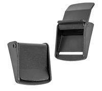 Your Day Mate Hebillas de sujeción para correas de 20 mm de ancho, 10 piezas, en negro, de plástico, hebillas de sujeción, hebilla de sujeción de repuesto, reparación de hebillas, hebilla de mochila