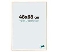 Your Decoration - Marco de fotos 48x68 cm - Haya Luz - Marco de fotos de plástico con cristal de plástico antirreflejo - Marco 48x68 cm - Evry