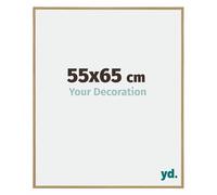 Your Decoration - Marco de fotos 55x65 cm - Haya Luz - Marco de fotos de plástico con cristal de plástico antirreflejo - Marco 55x65 cm - Evry