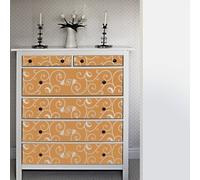 Your Design - Adhesivo decorativo para muebles, color marrón claro, 2 x 26 x 180 cm