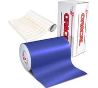Your Design Oracal 631 Mate Azul Brillante adhesivo Craft vinilo 12 "X 6 Ft para Cameo, Cricut cartucho de silueta incluye 12" X 24 "rollo de papel de transferencia de vvivid claro