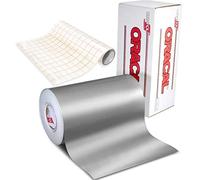 Your Design Oracal 631 Mate Plata Metálico adhesivo Craft vinilo 12 "X 6 Ft para Cameo, Cricut cartucho de silueta incluye 12" X 24 "rollo de papel de transferencia de vvivid claro
