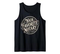 Your Favorite Notary Agente de Firma Camiseta sin Mangas
