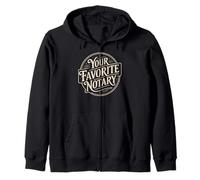 Your Favorite Notary Agente de Firma Sudadera con Capucha