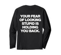 Your Fear of Looking Stupid Is Holding You Back Y2k Trendy Manga Larga