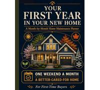 Your First Year in Your New Home: A Month-by-Month Home Maintenance Planner, Emergency Reference and Property Record Book for First-Time Buyers