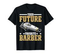 Your Future Favorite Barber Cortar el Experto en estilistas Camiseta