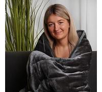 your GEAR Manta terapéutica de 6 o 9 kg de peso de algodón o microterciopelo, para adultos, 135 x 200 cm, colcha calmante antiestrés, edredón Cameri, 6 kg