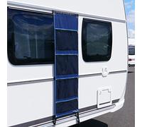 your GEAR Organizador para caravana - Estantería colgante/Barra de ganchos para autocaravana 45-140 cm | Variantes Bolsillo, Zapato, Tableta, Ancho, Malla, Gancho | Almacenamiento para camping 4-12