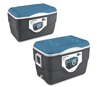 your GEAR Yukon - Nevera portátil (66 L + 32 L, incluye 2 recipientes de refrigeración pasivos, poliuretano termoplástico, aislante, caliente y frío)