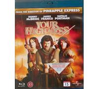 Your Highness Rental Copy - Blu-Ray - Swedish Import [ABC - Region B/2], New Sealed DVD
