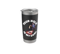 Your hole Is My Goal Cornhole Bags Corn hole Board Cornhole Vaso térmico de acero inoxidable de doble pared