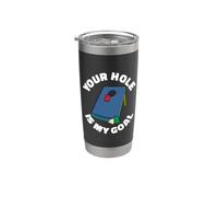 Your hole Is My Goal Cornhole Bags Corn hole Board Cornhole Vaso térmico de acero inoxidable de doble pared