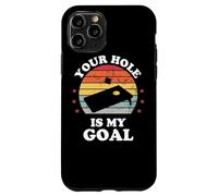 Your Hole Is My Goal Funny Cornhole Player Corn Star Carcasa para iPhone 11 Pro